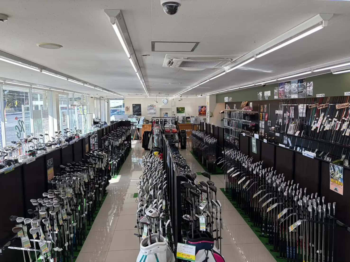 販売棚の見え方